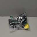 JORHIG 4 Pcs Referee Shirt, Referee Costume Men Women V-Neck Ref Shirt Hat Ref Whistle Penalty Flag for Football Soccer Player Set A, S