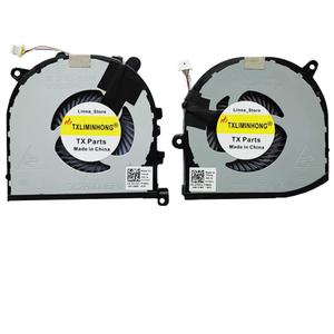 New CPU and GPU Cooling Fan for Dell XPS 15 9560 0VJ2HC 0TK9J1 FJ6P FJ6J DC28000IQF0 DC28000IPF0 DFS501105PR0T DFS501105PQ0T DC5V 0.5A FAN