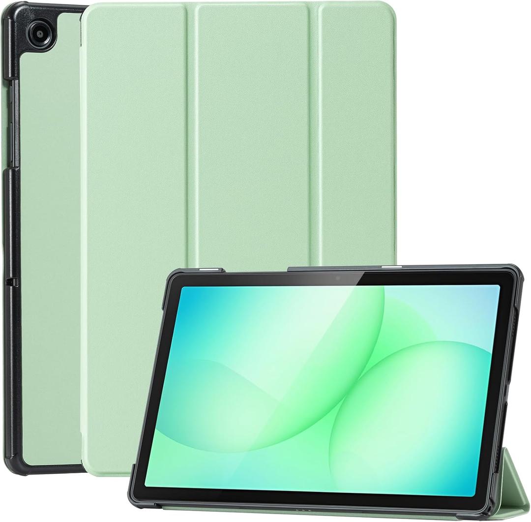 CoBak Case for Samsung Galaxy Tab A11 8.7 Inch 2025, Galaxy Tab A9 8.7 Inch 2023 - Slim Stand Hard Back Shell Protective Smart Cover for Samsung Galaxy Tab A11/A9 Tablet (Sage Green)
