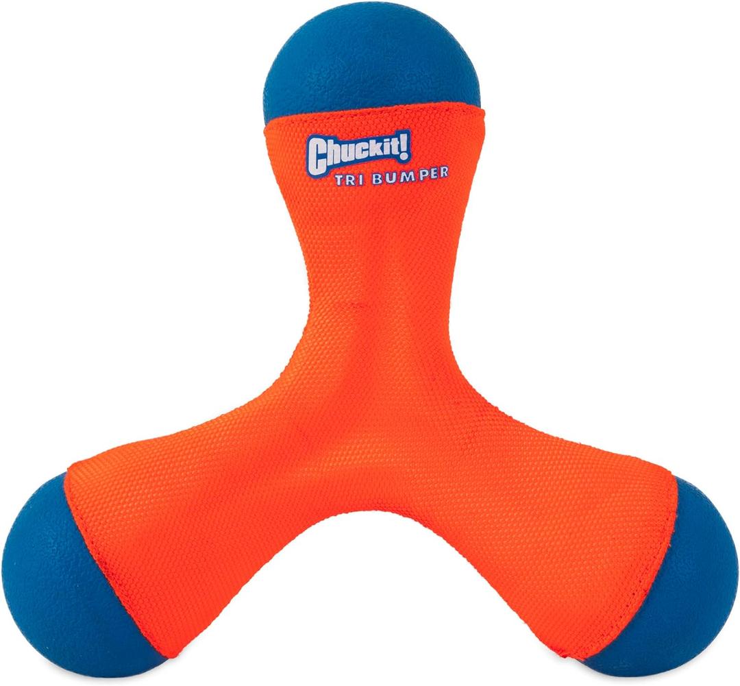 Triangular Fetch & Tug Dog Toy by Chuckit! (Medium)