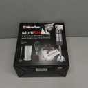 Mueller Multistick 800W 4-in-1 Immersion Blender Handheld, 12 Speed Hand Mixer - Turbo Boost, Heaviest Duty Copper Motor, Titanium Blades Hand Blender, Milk Frother Wand, Whisk, Beaker, Chopper, Grey (Grey)