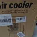 Portable Air Conditioners, 2.5 Gal Evaporative Cooling Fans that Blow Cold Air, 3 Speed Portable AC Unit, Quiet Swamp Cooler w/Timer & Remote, Windowless Air Conditioner for Bedroom Office Garage