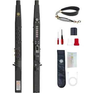 MK EWI, Performance-grade Electronic Wind Instrument, Wind Synth With Bulit in OTG Recording, Rechargeable, 68 Sounds, 5W High-power Cavity Speaker, For Professionals