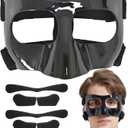 Nose Guard for Broken Nose Adjustable Basketball Baseball Softball Face Guards Face Shield Masks for Adults and Teenagers Sports Training Nose Guard Protects Nose and Face from Injury