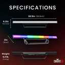 CHAUVET DJ COLORstrip Pix ILS LED Strip Light | Full-Size Pixel Mapping Fixture for Wash and Eye-Candy Effects, Individual LED Control, ILS and D-Fi USB Wireless DMX, Stage and Event Lighting