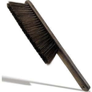 Wood Dusting Brush, Handheld Soft Bristle Cleaning Broom for Furniture, Car, Couch, Bed, Clothes, and More