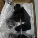 Gooseneck Mic Stand with Clamp, 19-Inch Flexible Desktop Microphone Arm Holder with 3/8" & 1/4" Screw Adapters, 360 Adjustable, Ideal for Podium, Pulpit, Lecture, Conference and Live Streaming