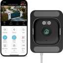 2K Window Security Camera (1-Pack), 3MP Dual-Band WiFi Indoor Home Camera, Color Night Vision, Human Detection, No Drilling