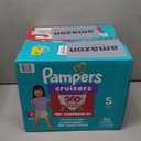 Pampers Diapers - Cruisers 360 - Size 5, 56 Count, Babyproof up to 100% Leakproof Pull-On Diaper