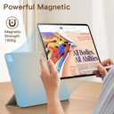 JETech Magnetic Case ONLY for iPad Pro 11 Inch (2022/2021/2020/2018 Model), and iPad Air 5/4 (10.9-inch 2022/2020), Support Pencil 2nd Gen Charging, Magnetic Attachment (Starlight)