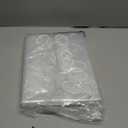 EurCross Clear Shower Curtain Liner 72x76inches Long with 5 Magnets, Heavy Duty Weighted Thick PEVA Shower Liner, Transparent Plastic Shower Curtain for Bathroom with 12 Metal Grommets