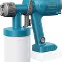 Tilswall Ultra-Light Cordless Paint Sprayer Compatible with Dewalt 20V Battery (Battery Not Included), Portable Spray Paint Gun with 20 oz Container, 3 Spray Modes for House Painting Fence Wall Wood