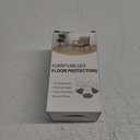 VIUME 24 Pcs Chair Leg Floor Protectors for Hardwood Floors Silicone Covers to Protect Wood Tile Floors Felt Pads Furniture Leg Caps Anti-Scratch Reduce Noise (Fit:1.3"-2")