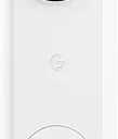 Google Nest Doorbell (Wired, 3rd Gen)  2K Video and Gemini, Live View, Night Vision, 2Way Audio  Works with Google Home  2025 Model  Snow