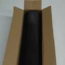 AggAuto Universal 40"x13" Car Grill Mesh - 100x33cm Aluminum Alloy Automotive Grille Insert Bumper 4x8mm Rhombic Hole, One of the Most Multifunctional Shape Grids Black