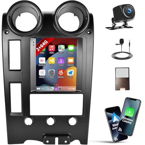 Amazon.com: [2+64G] Android 13 Car Stereo for Hummer H2 2002 2003 2004 2005 2006 2007 with Wireless Carplay&Android Auto,9.7 Inch Touch Screen Car Radio with GPS WiFi Bluetooth FM/RDS HiFi SWC+Backup Camera : Electronics