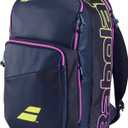 Babolat Pure Aero Rafa Tennis Backpack (Dark Navy/Yellow/Pink)
