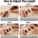 MAIRUI Resin Stretchy Watch Band Compatible with Apple Watch 38/40/41/42/44/45/49mm Elastic Bracelet Strap Dressy Slim Wristband Women Men for iWatch Series Ultra/SE/9/8/7/6/5/4/3/2/1