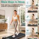 Walking Pad with Vibration Plates - Walking Pad Under Desk with Incline