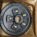 Heavy Duty 10" x 2-1/4" Trailer Brake Hub Drum, 5 on 4.5" for 3500 Lbs Axle | Direct Replacement for 008-247-05, 84546 | Precision-Fit 5 on 4.5" Bolt Pattern | Durable Chrome Steel & Anti-Rust Coating