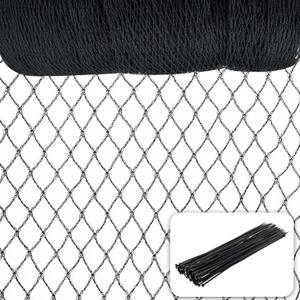 Bird Netting7.5 x 100 FT Garden Netting Bird Net for Chicken Coop, Poultry Netting Fence for Fruit Trees, Plants and Vegetables Against Birds, Deer, Squirrels and Other Animals