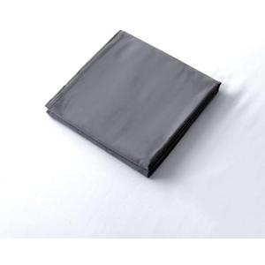 Microfiber Queen Bedding Flat Sheet, Ultra Soft and Wrinkle, Fade, Stain Resistant Top Sheet (Dark Grey, Twin)