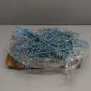 Namalu 18 Pcs Christmas Tree Picks Sprays 15 Inches Coral Ornament Coastal Teal Branch Picks Xmas Ornament Glitter Berry Stick Ornaments, Branches Glass Holiday Wedding Winter Decorate (Blue Ocean)