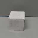 Floral Shower Curtain Hooks, 12 Pcs Rust Proof Resin Metal Hooks Shower Curtain Rod Rings, Ideal for Bathroom, Bedroom, Living Room Fun Home Decor Moonstone Grey