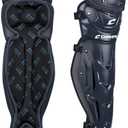 CHAMPRO Optimus Pro Catcher/Umpire Leg Guards (16.5", Navy)