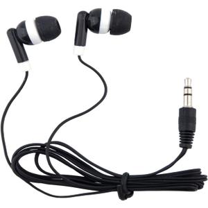 Wholesale Bulk Earbuds Headphones 50 Pack Individually Bagged Earphones for Schools, Classroom, Students, Libraries, Hospitals, Museums