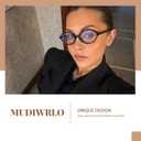 Fashion Oval Blue Light Blocking Glasses for Women Men Retro Anti Eyestrain Glasses for Gaming/Computer/Screen (Black+tortoise)