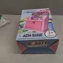 ATM Piggy Bank for Kids, Kids Bank for Real Money with Debit Card, Coin Recognition, Target Setting, Bill Feeder, Balance Calculator, Savings Machine Box, Gifts for Teen Boys Girls