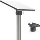 Starlink Mini Pipe Adapter,Starlink Mini Mount - Aluminum Alloy Pole Mount Adapter for Starlink Mini Dish,Compatible with Range 1-2.1 inch Pole/Pipe