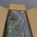 Zzlpp Queen Comforter Set 7 Pieces, Olive Green Seersucker Bed in a Bag with Comforter and Sheets, All Season Bedding Sets with 1 Comforter, 2 Pillow Shams, 2 Pillowcases, 1 Flat Sheet,  01 - Olive Green