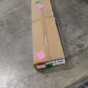 TIQLAB Electric Standing Desk, Adjustable Height Stand up Desk, 63 * 24 Inches Sit Stand Home Office Table with Splice Board, Light Walnut