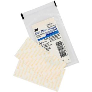 3M Steri-Strip Reinforced Skin Closures - 1/2" x 4" - 20 Pack of 6 Strip Envelope (120 Strips)