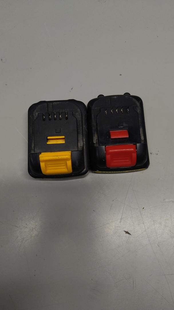 2Pack 12V 3.0Ah Replacement for Dewalt 20V Max Battery Cordless Tool Battery DCB200 DCB203 DCB204 DCB206, 10.8V(12V Max) 3.0Ah