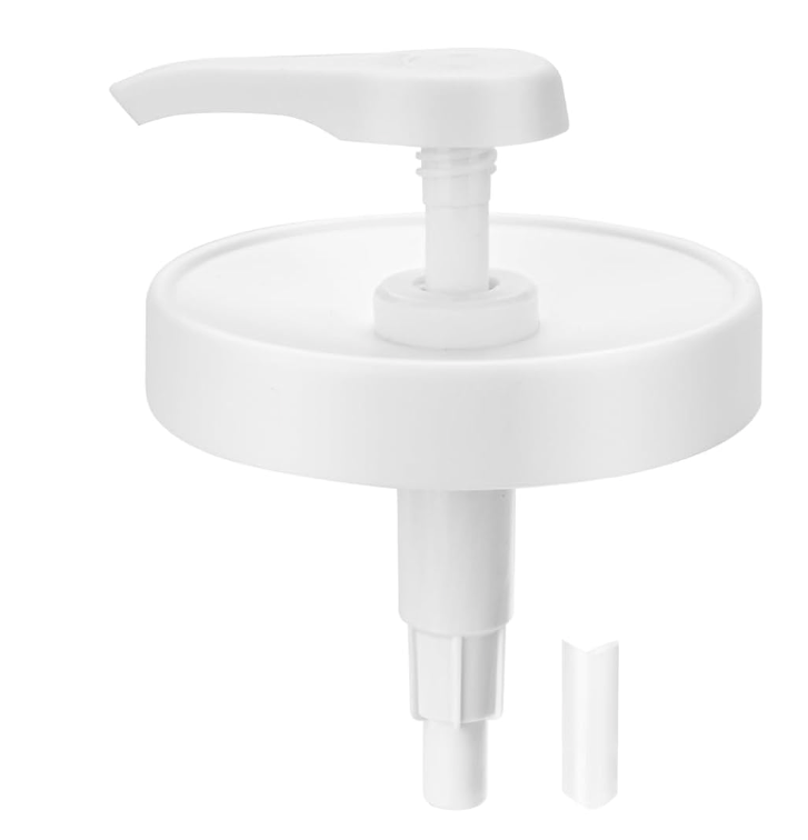 Pump Lid for CeraVe Moisturizing Cream 19oz Universal Pump for 3.3inch Diameter Mouth, Cream Pump Dispenser Fits for CeraVe 16oz Jars When Cut Tube Short