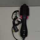 REVLON One-Step Volumizer Hair Dryer and Styler with Improved Motor  Easy Salon-Style Blowouts  Less Frizz, More Shine, and Reduced Heat Damage, for all Hair Types and Lengths (Black) (1.0 VOLUMIZER UPDATED MOTOR LIFE)