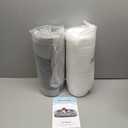 3.7 inch Thickened Orthopedic Dog Beds for Extra Large Dogs, Supportive Dog Sofa Bed with 28D Egg-Crate Foam, Removable Washable Cover, Waterproof Lining, Half-Round Design for Puppy,Senior,Sick (Grey)