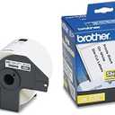 Brother Genuine DK-1202 Die-Cut Shipping Paper Labels, Long Lasting Reliability, 300 Labels Per Roll, (1) Roll per Box (Pack of 2)