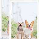 14x22 Picture Frame Set of 2, White Photo Frames High Transparent Wall Gallery Desktop Horizontal Vertical for Canvas Collage Photo Poster Certificate 14 x 22 inches