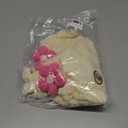 Baby Girl Bubble Romper with Butterfly Bow Back Newborn One-Piece Summer Outfit Cute Sleeveless Jumpsuit for Infants (M)