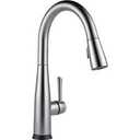 Delta Faucet Essa Touch Kitchen Faucet Brushed Nickel, Kitchen Faucets with Pull Down Sprayer, Kitchen Sink Faucet, Touch Faucet for Kitchen Sink, Touch2O Technology, Arctic Stainless 9113T-AR-DST