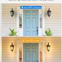 VIANIS Dusk to Dawn Outdoor Lighting, 2-Pack Porch Lights Outside, Bronze Outdoor Light Fixture, Exterior Lighting Fixtures, Oil Rubbed Bronze Front Porch Lights, Aluminum Anti-Rust, Hardwired