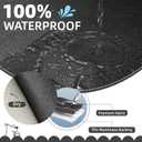 ROFASVCO 1OO% Waterproof Corner Sectional Couch Covers L Shape Chenille Sectional Sofa Cover with Tassel Soft Thick Washable Sofa Slipcover Furniture Protector for Dogs Pets (91" x 252",Charcoal Grey)