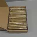 Plustool 30Pack 3''Hole Centers Gold Cabinet Handles-Brushed Brass Cabinet Pulls Gold Dresser Drawer Pulls-Stainless Steel Door Hardware for Kitchen Bathroom Bedroom Furniture-5''Overall Length