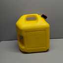 Midwest Can 8610 5 Gallon Hdpe Yellow Diesel Can With Flameshield Safety System