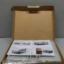 2Pack Under Shelf Basket Organizer,Adjustable Hanging Holder for Cabinet Pantry Kitchen Cupboard Desk Counter Bookshelf Organization Add-on Space Saver Heavy Duty Slide-in (White, Large)