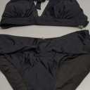 Womens Two Piece Bathing Suit - Push Up Bikini Set Full Coverage Swimsuit Halter Swimwear 2026, Size L